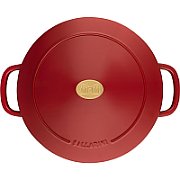 Ballarini Bellamonte Round Cast Iron Pot - Red  5.5 ltr_3