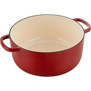 Ballarini Bellamonte Round Cast Iron Pot - Red  5.5 ltr_4