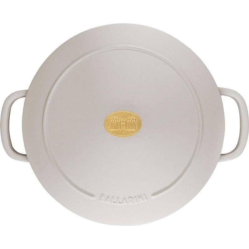 Ballarini Bellamonte Round Cast Iron Pot - 5.5 ltr  Ivory_6