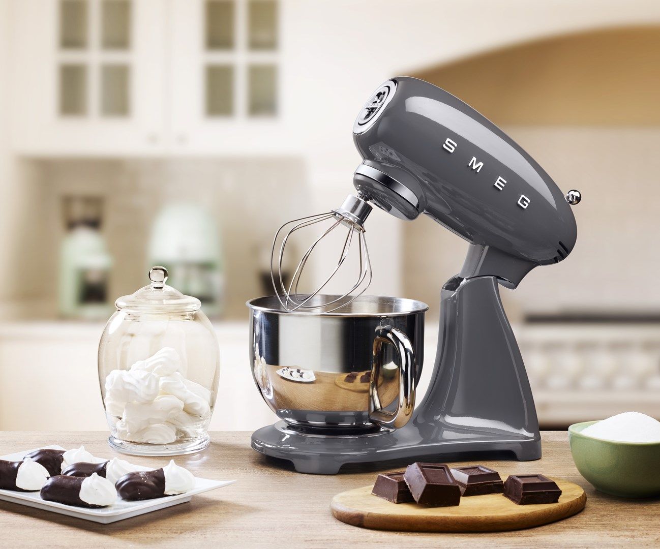 Smeg Stand mixer SMF03GREU (Grey)_13