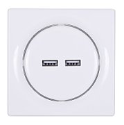 Fibaro Walli N socket-outlet 2x USB White_2