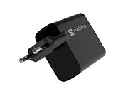 NATEC RIBERA GAN CHARGER 1x USB-A + 1x USB-C 65W BLACK_3