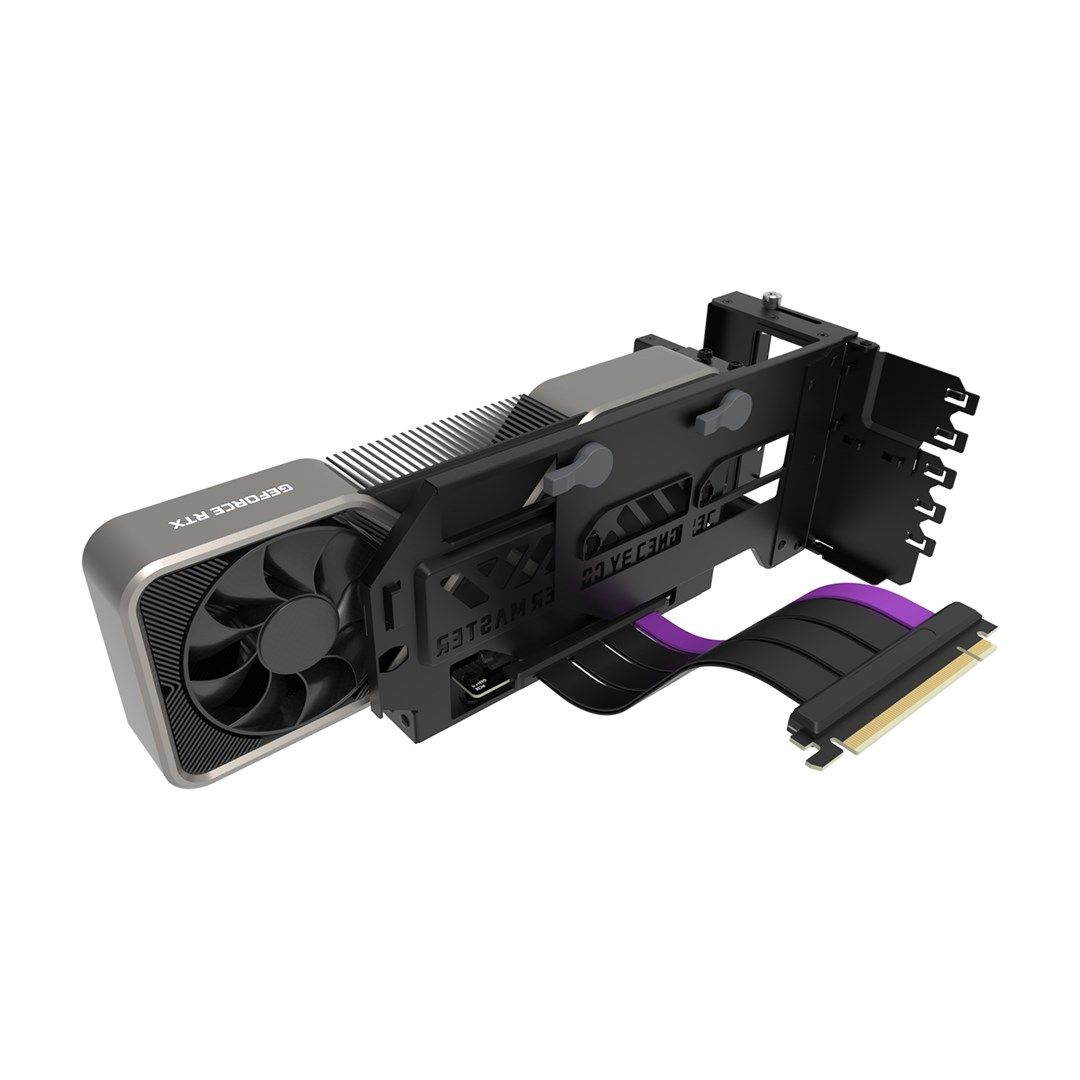 Cooler Master Vertical GPU Bracket V3  PCIe 4.0 Riser Cable_8