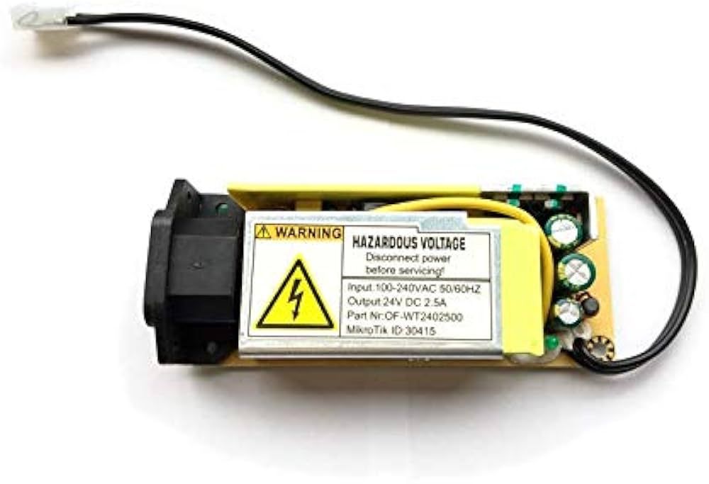 MikroTik 24V2APOW | Power Supply | 24V  2.5A dedicated for CCR1009-7G-1C-1S+  CRS317-1G-16S+RM_2