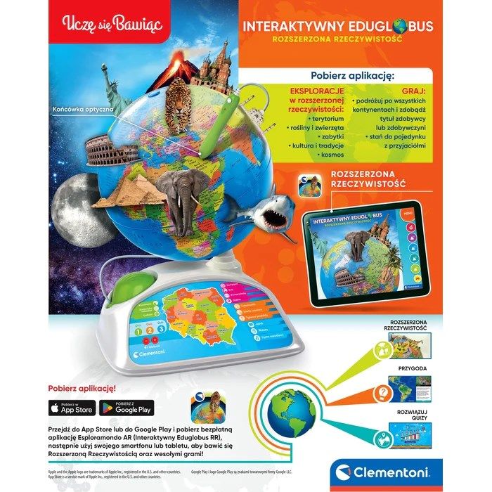 Clementoni Interactive Eduglobus 50847_3