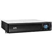 UPS APC SMC2000I-2U, 2 kVA, 1300 W, line-interactive, 6x C13, 1x USB, Sealed Lead-acid, LCD, Rack 2U, Negru