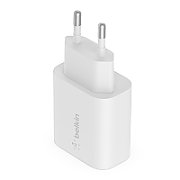 BELKIN 25W USB-C CHARGER WHITE/W/ POWER DELIVERY + LIGHTNING 1M_1