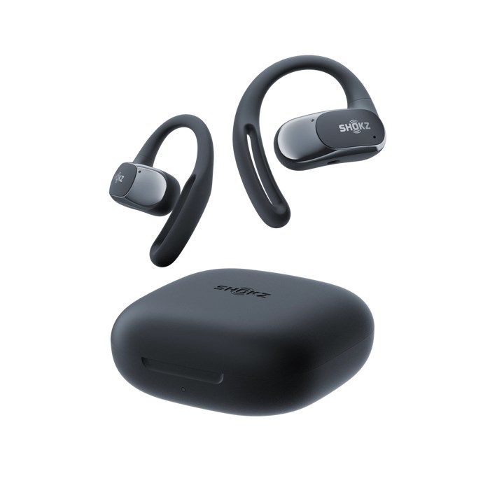 SHOKZ OpenFit Air Headset Wireless Ear-hook Calls/Music/Sport/Everyday Bluetooth Black_3