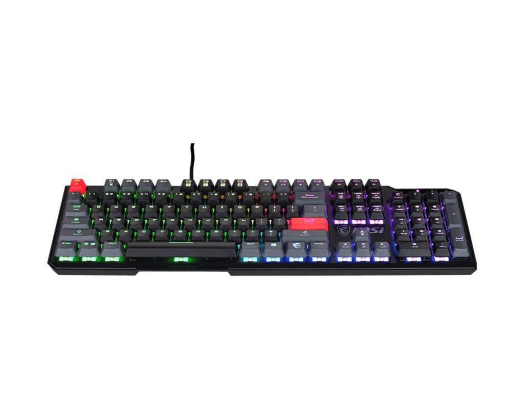 MSI Vigor GK41 Dusk LR US keyboard Gaming USB QWERTY English Black_3