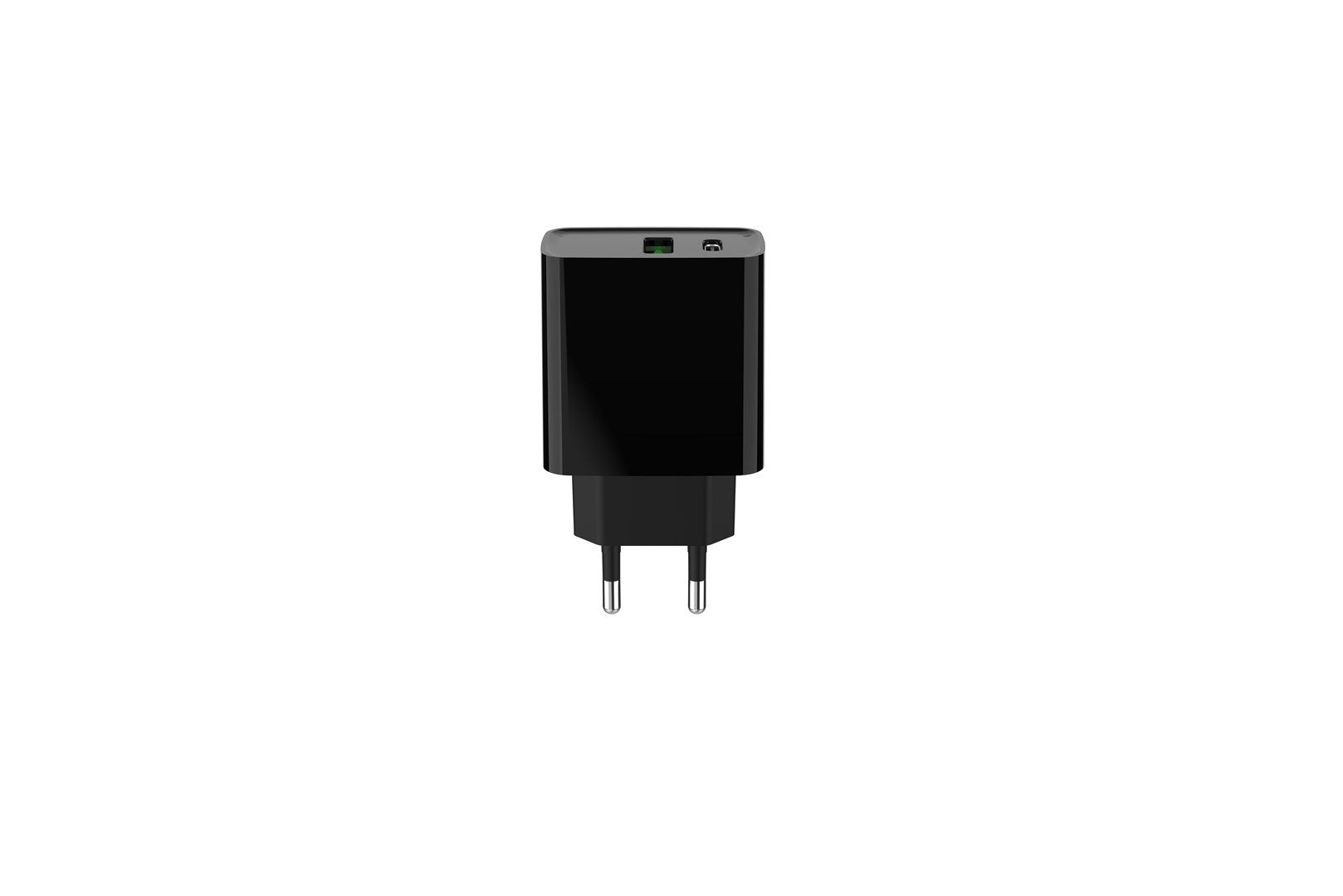 Gembird TA-UC-PDQC20-01-BK 2-port 20W Power Delivery USB type-C fast charger  black_2