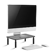 Gembird MS-TABLE-01 monitor mount / stand Black Desk_2