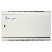 Extralink Rackmount cabinet 6U 600x450 ASP Gray wall mounted  metal door