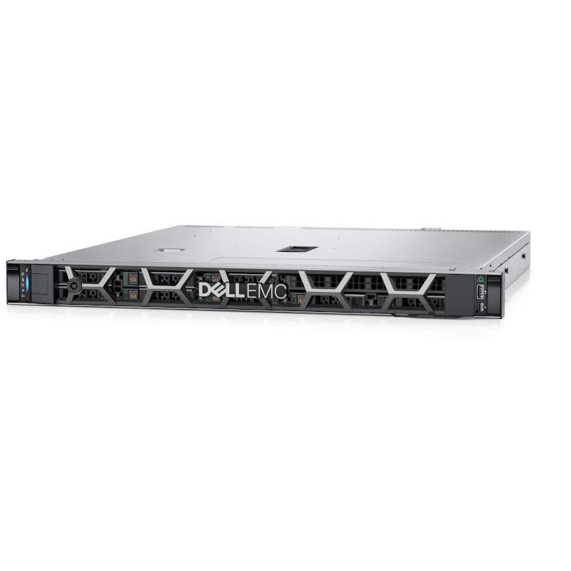 PowerEdge R350 Rack Server Intel Xeon E-2314 2.8GHz, 8M Cache, 4C/4T, Turbo (65W), 3200 MT/s, 16GB UDIMM, 3200MT/s, ECC, 480GB SSD SATA Read Intensive 6Gbps 512 2.5in Hot-plug AG Drive,3.5in, 3.5 Chassis with up to 4 Hot Plug Hard Drives, Motherboard with Broadcom 5720 Dual Port 1Gb On-Board LOM V3_7