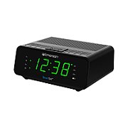 Muse | M-185CR | Dual Alarm Clock radio PLL | AUX in | Black_1