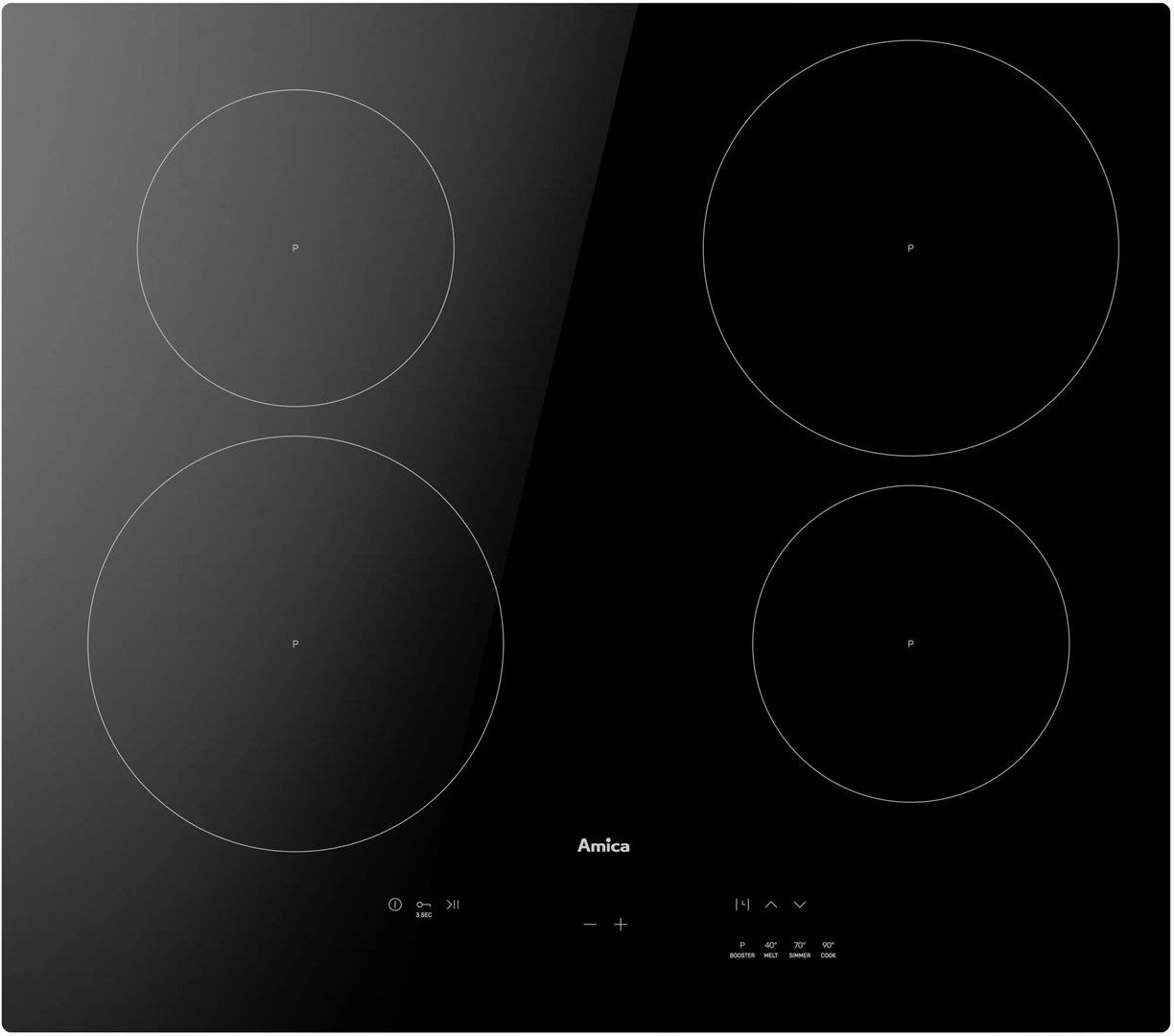 Amica induction cooktop PIH6540PHTUN 3.0 black_2