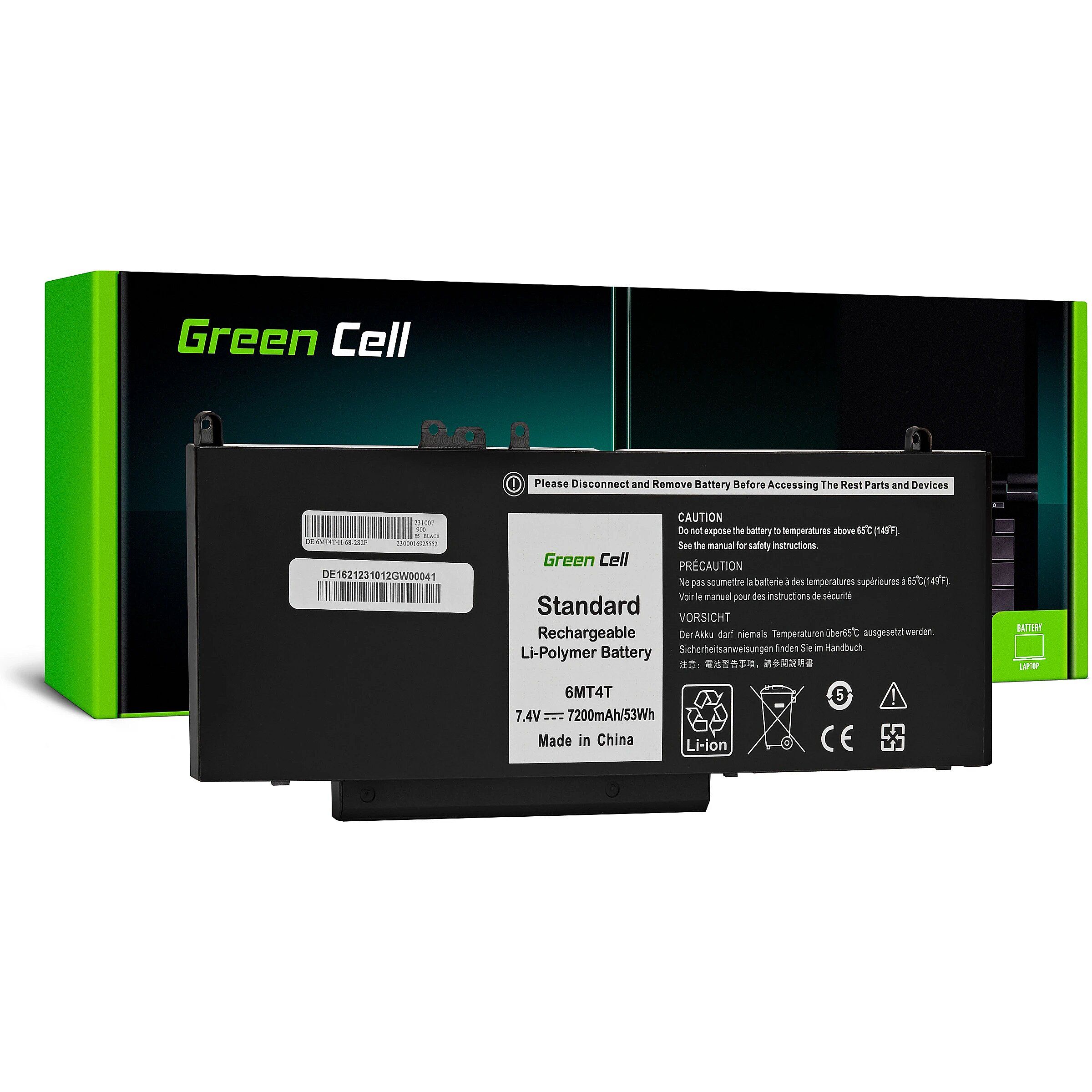 GREEN CELL BATTERY DE162 DELL 7200MAH 7.4V_2