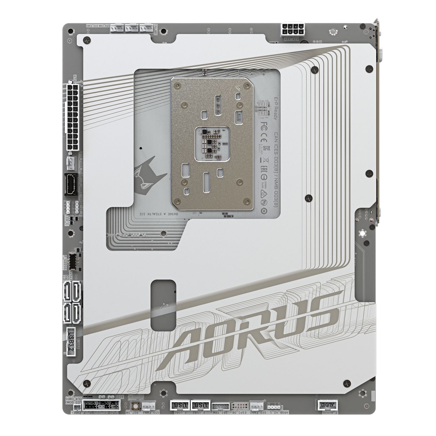 B650E AORUS STEALTH ICE, AM5, DDR5, Wi-Fi, BT, ATX, Alb_4