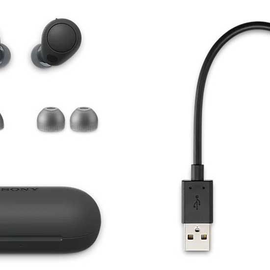 Sony WF-C700N Truly Wireless ANC Earbuds  Black Sony | Truly Wireless Earbuds | WF-C700N | Wireless | In-ear | Noise canceling | Wireless | Black_3