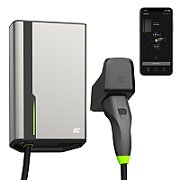 Green Cell EVGC021A2250 electric vehicle charging station Grey Aluminium Wall 3 Built-in display LED_1