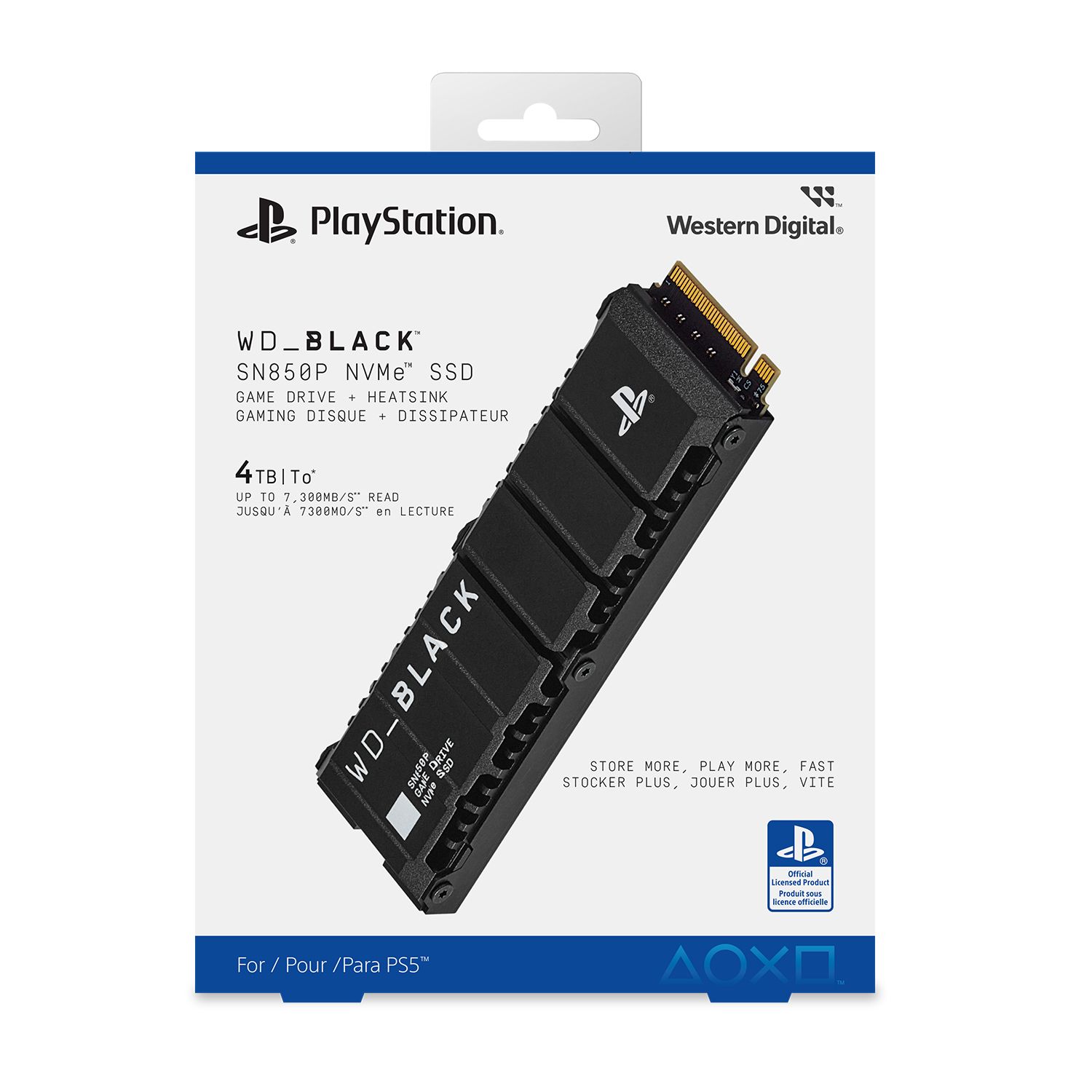 WD BLACK SN850P NVME SSD FOR/PS5 2TB_5