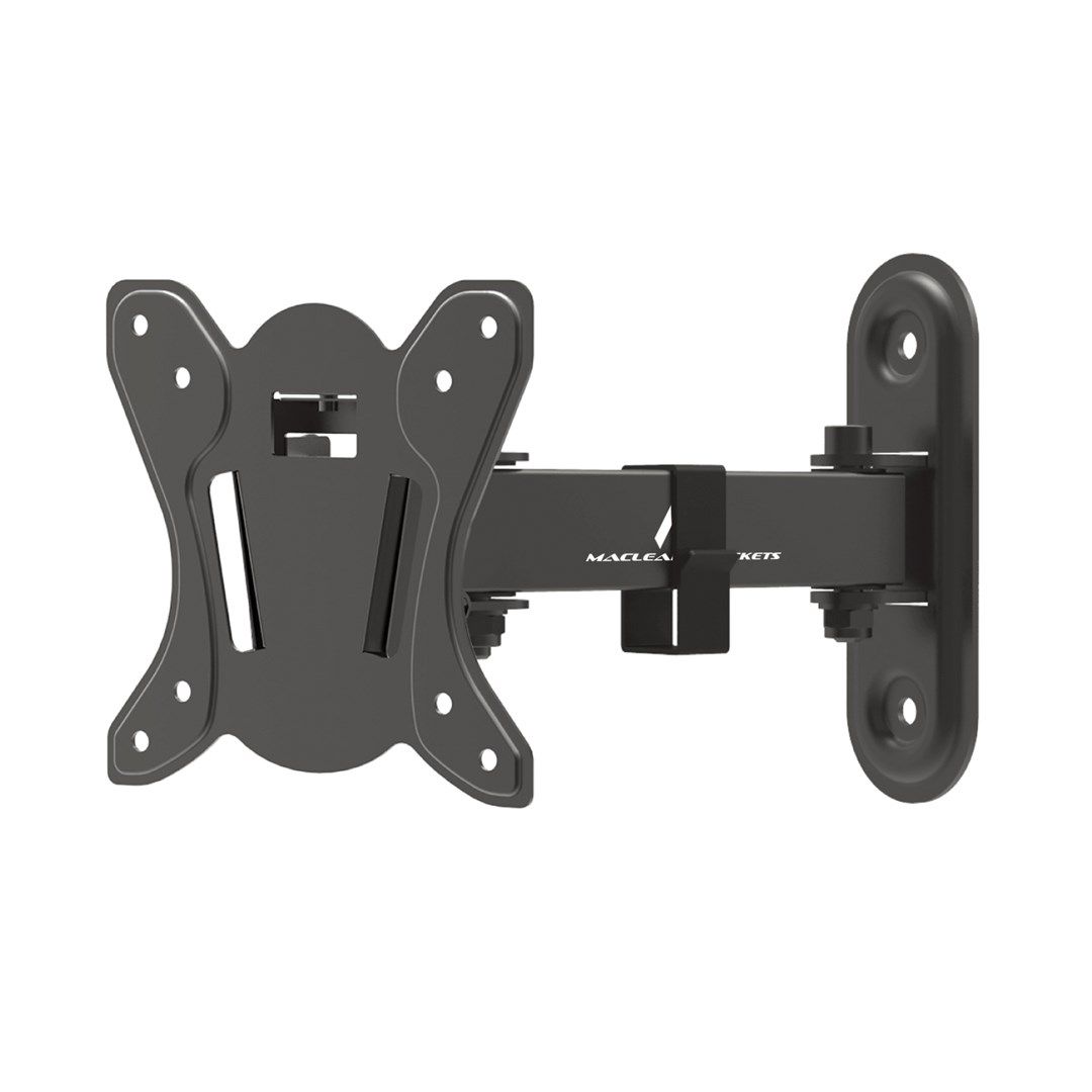 Maclean MC-416 TV Monitor Wall Mount 13 -32  30kg Tilt Rotate max. VESA 100x100 Black Powder Coating LED OLED LCD Universal Bracket Holder_10