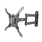 Maclean MC-418 TV Monitor Full Motion Wall Mount 23 -43  30kg max VESA 200x200 Black Tilting Rotating Adjustable Wall Distance Holder Bracket Sturdy Powder Coating_4