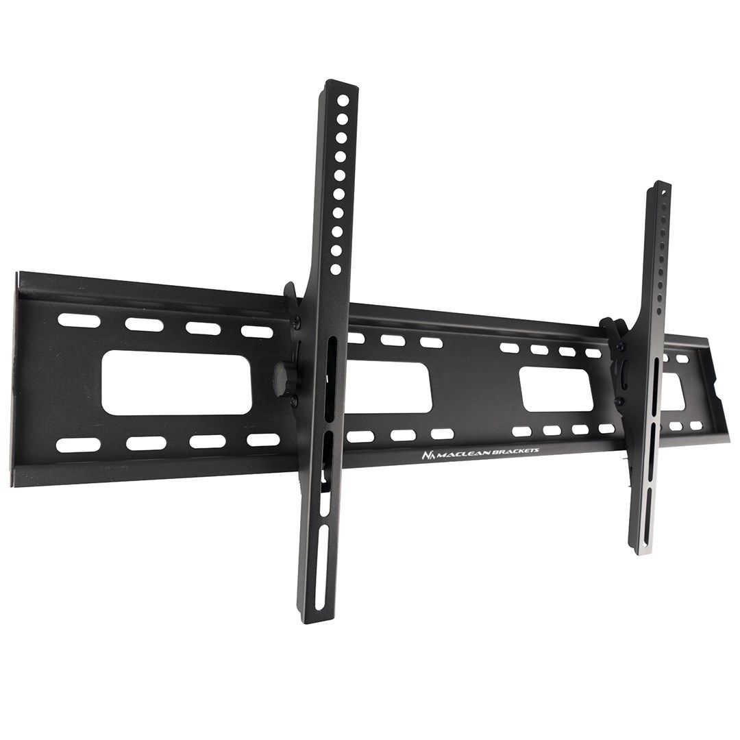 Maclean MC-422 TV Wall Mount Heavy Duty 43 -100  max VESA 800x400 120kg Tilting +/-15° Bracket Holder Hanger with Spirit Level Accessories_13