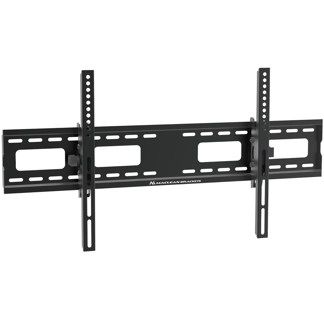 Maclean MC-422 TV Wall Mount Heavy Duty 43 -100  max VESA 800x400 120kg Tilting +/-15° Bracket Holder Hanger with Spirit Level Accessories_7