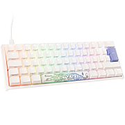 Ducky One 2 Pro Mini White Edition Gaming Tastatur  RGB LED - Cherry Blue