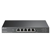 TP-LINK 5-Port Gigabit Desktop Switch with 4-Port PoE++, TL-SG105PP-M2, 5* 10/100/1/2.5 Gbps RJ45 Ports, AUTO Negotiation/AUTO MDI/MDIX, Standard: 802.3 af/at/bt type3 compliant, Switching Capacity: 25Gbps, Power Supply: 123W, Fanless_1