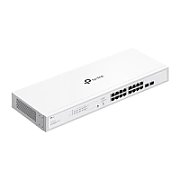 TP-LINK 18-Port Gigabit Smart Switch with 16-Port PoE+ FESTA FS318GP, Interfata: 16× 10/100/1000 Mbps RJ45 Ports (Auto Negotiation/Auto MDI/MDIX), Dimensiuni: 440×180×44 mm, Capacitate Switch: 36 Gbps, Packet Forwarding Rate: 26.78 Mpps_1