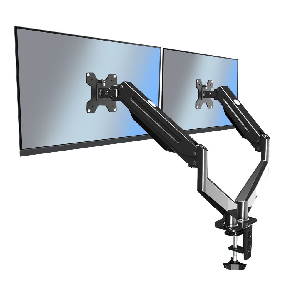 Esperanza ERW020 Gas desk mount for two monitors 17-27‘’ up to 6kg_2