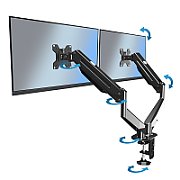 Esperanza ERW020 Gas desk mount for two monitors 17-27‘’ up to 6kg_6