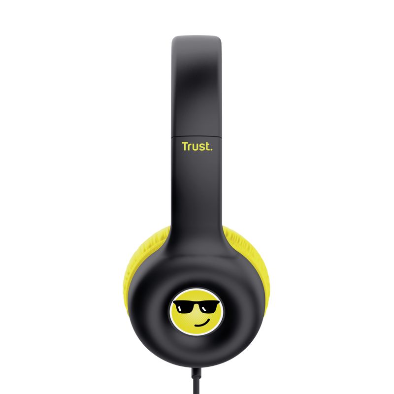 Casti Trust Nouna cu fir kids, frecventa raspuns 20 Hz - 20.000 Hz, senzitivitate 92 dB, negru_4