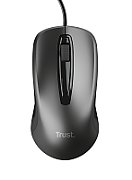 Mouse Trust cu fir, optic, rezolutie maxima 1200 DPI, negru_1