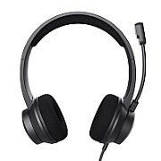 Casti Trust cu fir Ayda USB-ENC, noise cancelling, frecventa raspuns 20 Hz - 20.000 Hz, negru_3