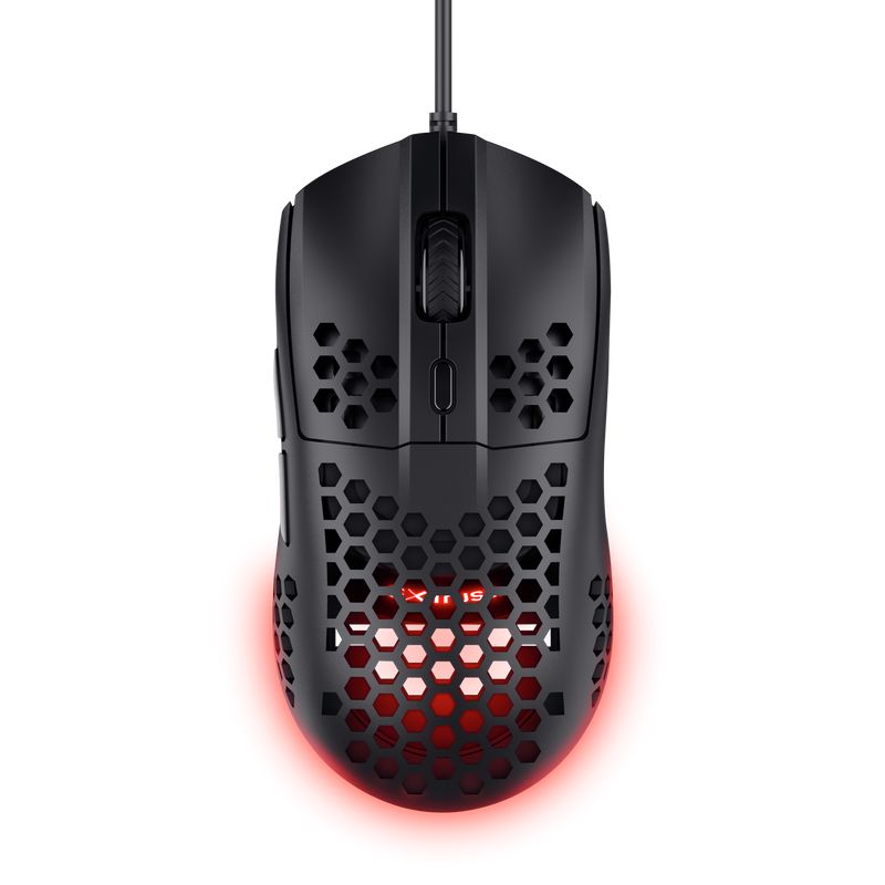 Mouse Trust GXT 928 Helox cu fir, optic, rezolutie meaxima 6400 DPI, alb_3