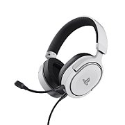 Casti gaming TrustGXT 490P Fayzo cu fir, interfata USB 2.0, frecventa de raspuns 100 Hz - 17.000 Hz, sensivitate 90 dB, alb
