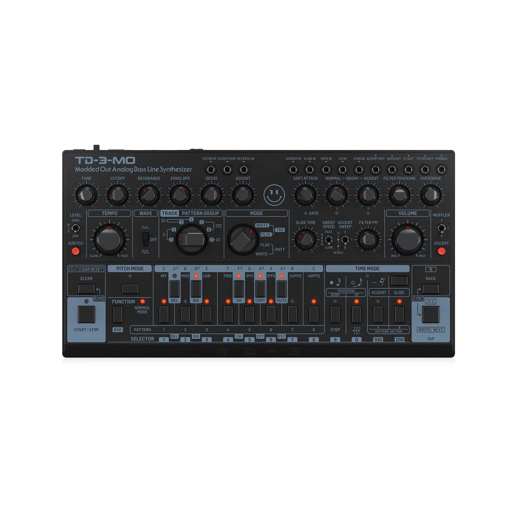 Behringer TD-3-MO-BK Syntezator analogowy linii basowych