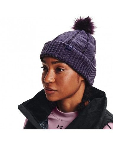 Under Armour Around Town CGI Beanie Purple 1365936 500_2