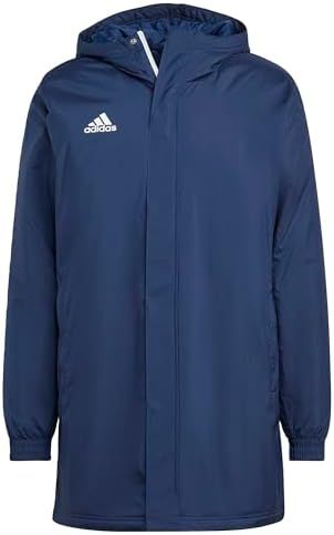 adidas Men's Entrada 22 Stadium Jacket navy blue HG6301_2