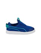 Puma Courtflex v2 Slip On PS Kids Shoes Blue 374858 11 32.5_1