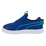 Puma Courtflex v2 Slip On PS Kids Shoes Blue 374858 11 32.5_2