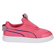 Puma Courtflex v2 Slip On PS Kids Shoes Pink 374858 12 32.5_1