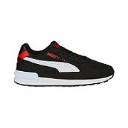 Puma Graviton Jr Kids Shoes Black & White 381987 11_1