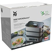 WMF KITCHENminis 0415090011 steam cooker 2 basket(s) Countertop 900 W Black  Stainless steel_1