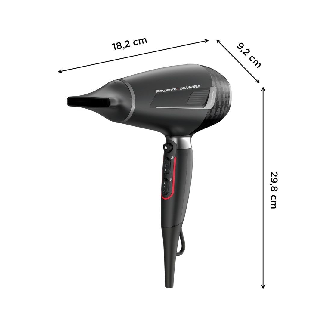 Rowenta K/Pro Stylist CV887LF0 hair dryer 2200 W Black_9