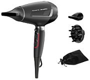 Rowenta K/Pro Stylist CV888L hair dryer 2200 W Black  Chrome_1