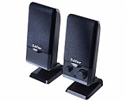 BOXE EDIFIER 2.0, RMS:   1.2W (2 x 0.6W), control volum, USB power, black,   M1250  674667001001  (include TV 0.75 lei)
