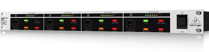 Behringer DI4000 DI-box aktywny 4-kanałowy